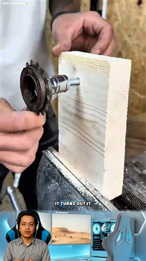 Secret trick to make a socket wrench #shorts