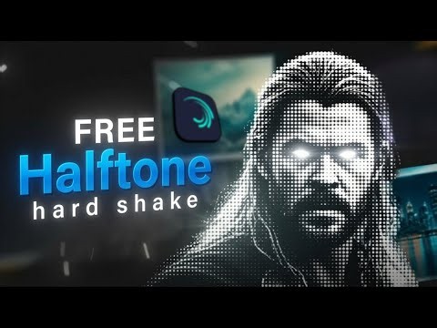 Ae Like Halftone Hard Shake Effect+XML File | Alight Motion | Jack AE