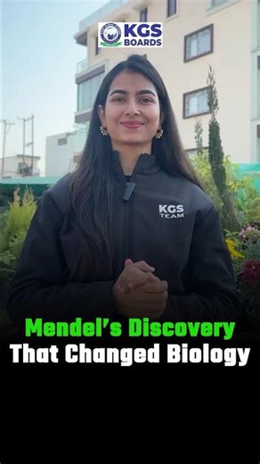The Discovery That Created Biology’s Future: Mendel’s Laws! 📚 #biology #shivanimam #kgsupboard