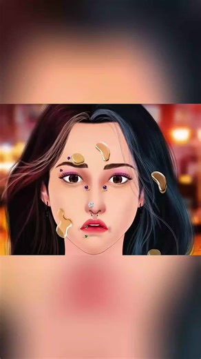 asmr animation face treatment #viral #fyp #asmr #treatment