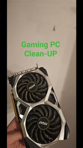 Gaming PC Deep Clean #deepclean #pcmasterrace #gamingpc