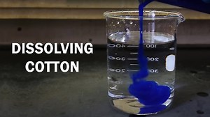 Cotton Fibers Can Be Broken Down and Dissolved in Water