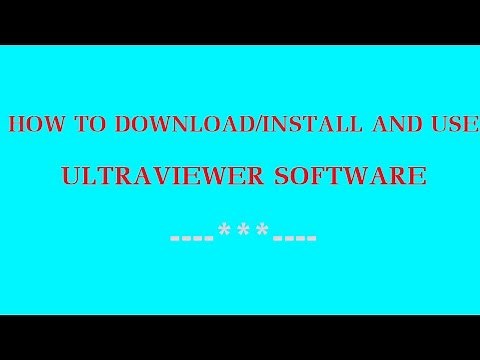 How to download,install and use Ultraviewer