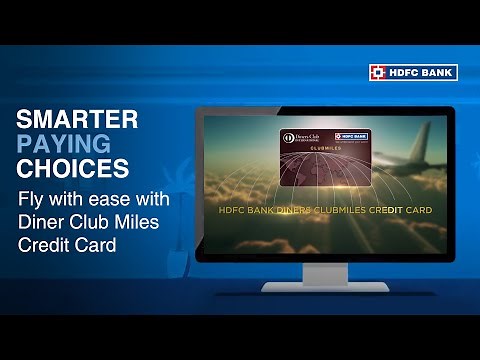 Fly with ease with Diner Club Miles Credit Card | Smarter Paying Choices