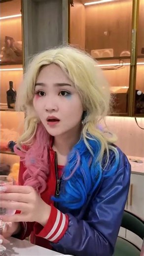 Harley Quinn inteligente #Naruto #Joker #cosplay #shorts