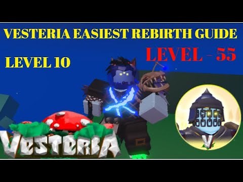 Vesteria - The Best Rebirth Guide For Every Class! || SUGGESTED -MAGE || ROBLOX VESTERIA || EASIEST