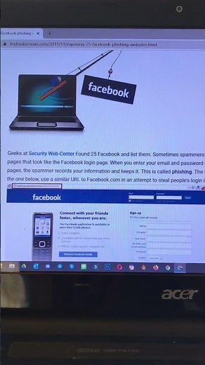 List of Facebook Phishing Websites that You MUST Avoid #shorts