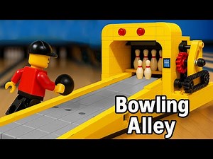 Amazing LEGO Bowling Machine That Plays by Itself!
