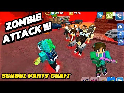 Party Craft Zombie Outbreak! City Turns FULL Zombie | Epic Survival & Attack Moments (Part 2)