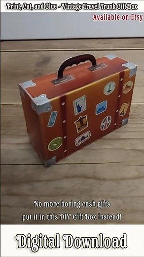 Learn how to make DIY Suitcase Gift Box, DIY Suitcase, Suitcase Gift Box, Paper Suitcase Gift Box