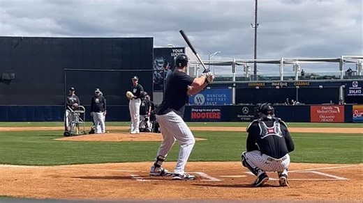 Aaron Judge homers off Carlos Lagrange. 99.3 mph fastball. #yankees | Bryan Hoch