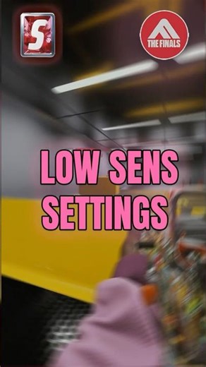 My Low Sensitivity Settings (More Control & Aim) #thefinals #thefinalsgameplay #gaming