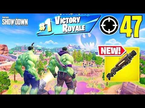 New HULK Skin! 47 Elimination Duo Vs Squads Wins "Fortnite Chapter 7 Season 2" Gameplay