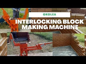 OKOLEA ADVANCED INTERLOCKING BRICK/ BLOCKS MAKING MACHINE