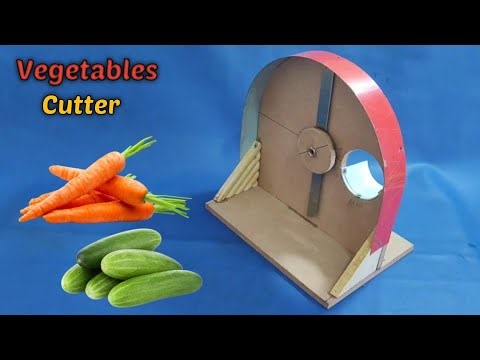 How to Make mini Vegetable Cutter !! Vegetable Cutter !! Vegetable Chips Machine