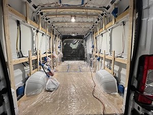 Framing, Wiring & Insulation | Ram ProMaster 2500 Camper Van Build
