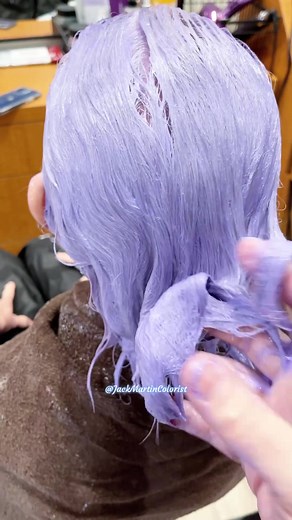 This beautiful client came to me from Nashville seeking white silver color to blend and match her natural white roots so she can stop coloring her hair dark color, total service was 8 hours, one day, one session. I started the long process by cutting about 2 inches of the length and gave her layered bob because I always believed in building the house then paint it, then I started removing the artificial dye using @Joico color eraser for 20 minutes , then I bleach the whole head starting from whe