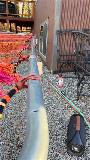 TreeNet Willy’s on Instagram: "The trampoline frame — what a total game changer for us. Back when most nets were still chaos or grid patterns, we started experimenting with new geometries and designs that hadn’t really been explored yet. The frame helped us dial in the math and structure — once you understand the geometry, everything lines up perfectly. - That’s what opened the door to pieces like our flower mandalas, and playful concepts like the Pokéball, along with a whole range of designs th