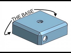 Base For The Lamp//Onshape Tutorial