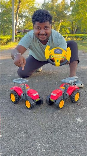 Remote Control Red 2 Ta Tractor 🚜 video 🔥😱