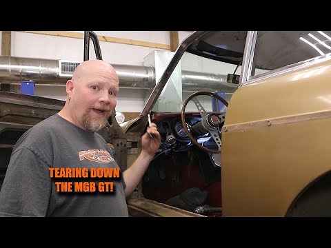 TEARDOWN!!! MGB Restoration Disassembly and TON OF RUST!