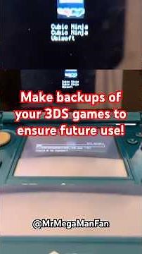 Making Personal 3DS Game Backups #shorts