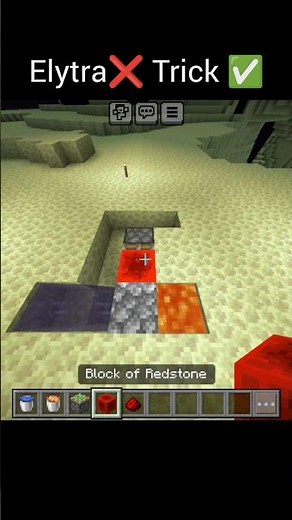 Free Elytra Trick #minecraft #shorts