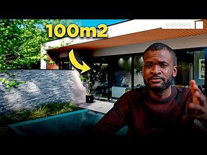 Une Villa Moderne de 100 m2 sur un petit terrain. Voici comment ils ont fait ça