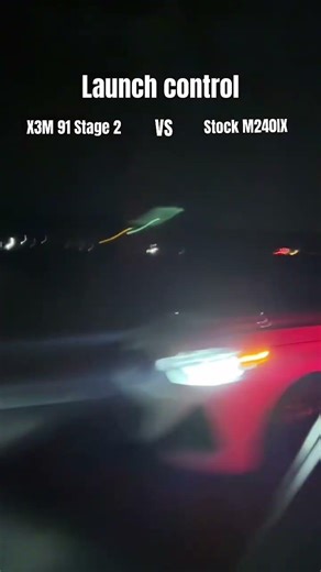 X3M Competition vs M240 xDrive launch control #bmw #b58 #s58