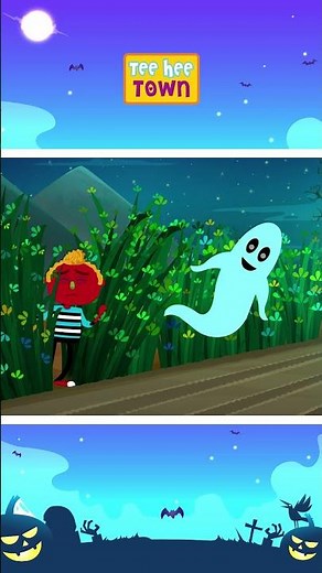 👻Spooky Ghost at Old Macdonald's Farm #shorts #halloween #kidssongs #nurseryrhymestreet