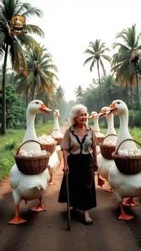 Grandmother and her magical Birds #storytime #animation #fyp #birds #moralstories