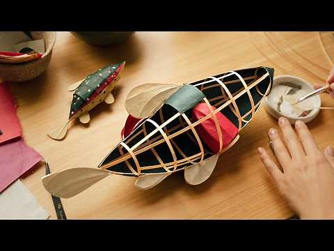 Making a Lamp from scratch 🐟 cozy diy lighting & asmr 🕯️