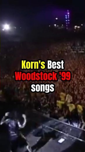 The Exact Moment Korn Took Over Woodstock '99 #korn #woodstock #livemusic