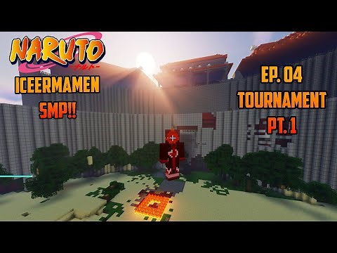 First Tournament pt.1! Naruto Anime Mod SMP Early Access! Minecraft Naruto RPG Server