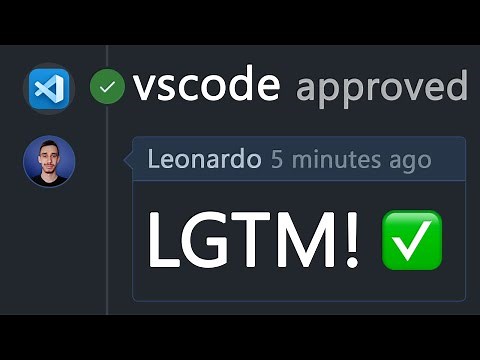 Review a Pull Request from Visual Studio Code [2/3]