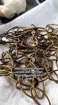 How to Disassemble an oil rain lamp for cleaning #oilrainlamp