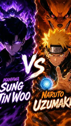🔥 Naruto vs Sung Jin-Woo | Prime Versions Comparison ⚡ Who Wins? #animetv #anime comparison #naruto