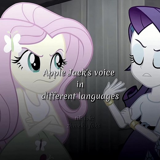 Exploring Apple Jack's Voice Lines in Various Languages | My Little Pony