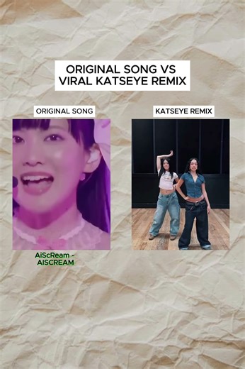Original vs Katseye Remix Dance Comparison #dancecomparison #katseye #viral