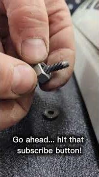 The BEST DIY rivnut / nutsert tool! #wranglerrubicon #garagelife #bustedknuckle #jeep