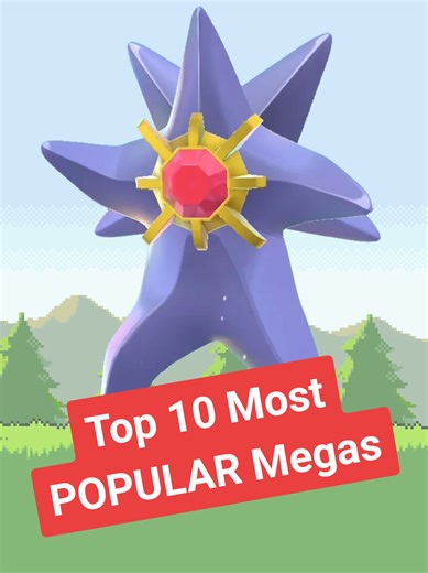 Top 10 Popular Mega Evolutions in Pokémon