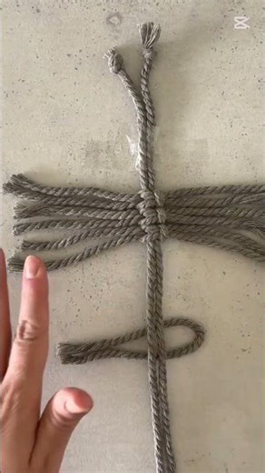 How too make macrame leaf 🌿first step🌱