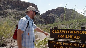I've hiked all over Big Bend National Park, but this little-known hike inside of Big Bend Ranch State Park might be the best short hike in the entire Big Bend Region of Texas. At some points it's so narrow, you can touch both sides. | The Daytripper