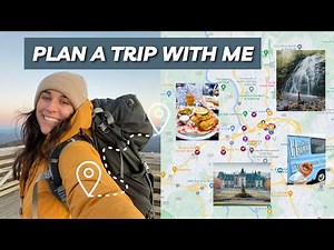 how I plan my trips with Google My Maps! 🚗🗺️