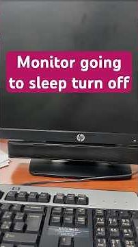 Computer sleep mode on off | How to wake up monitor/Laptop in sleep mode in windows #short#viral