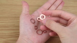 220 Pcs Copper Flat Washers Kit - 9 Sizes: M5, M6, M8, M10, M12, M14 - Metric Sealing Washer Assortment Set, Durable Copper Washers for Sealing, Plumbing, Oil Drain Plugs, and Crush Washer Use