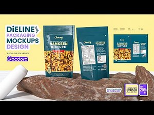 Packaging Mockups & Dieline/Diecut Design Problem Solved by Pacdora | Packaging Design