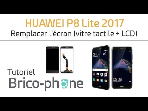 Huawei P8 Lite 2017 tutorial: replacing the screen (touchscreen + LCD panel)
