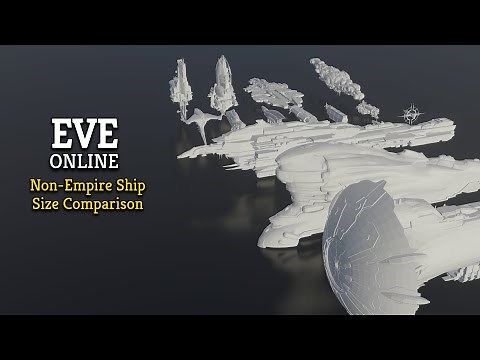 EVE Online: Non-Empire Ship 🚀 Size Comparison