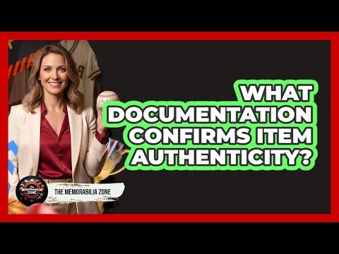 What Documentation Confirms Item Authenticity?
